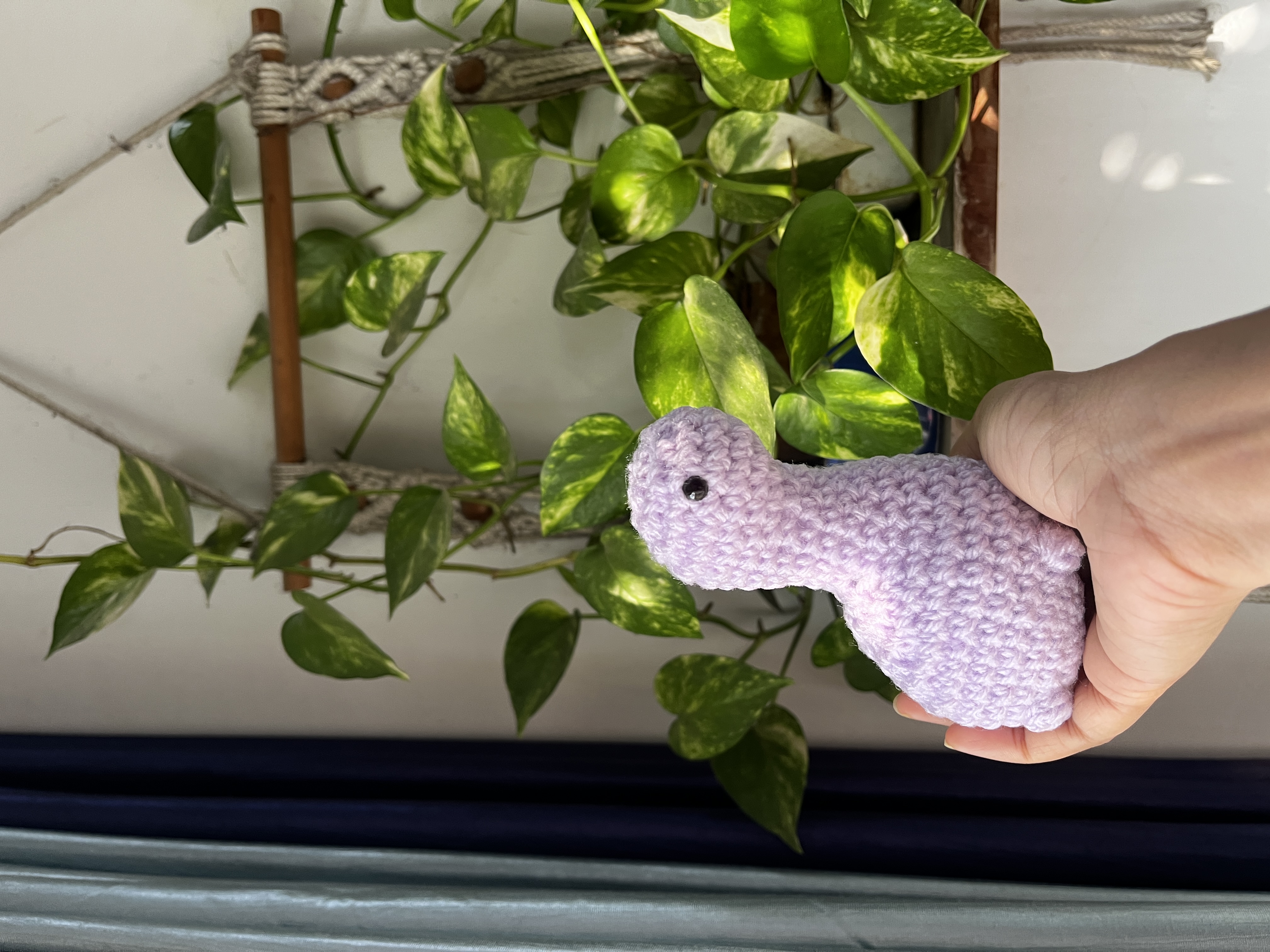 Handcrafted crochet creation by The Loopy Looms