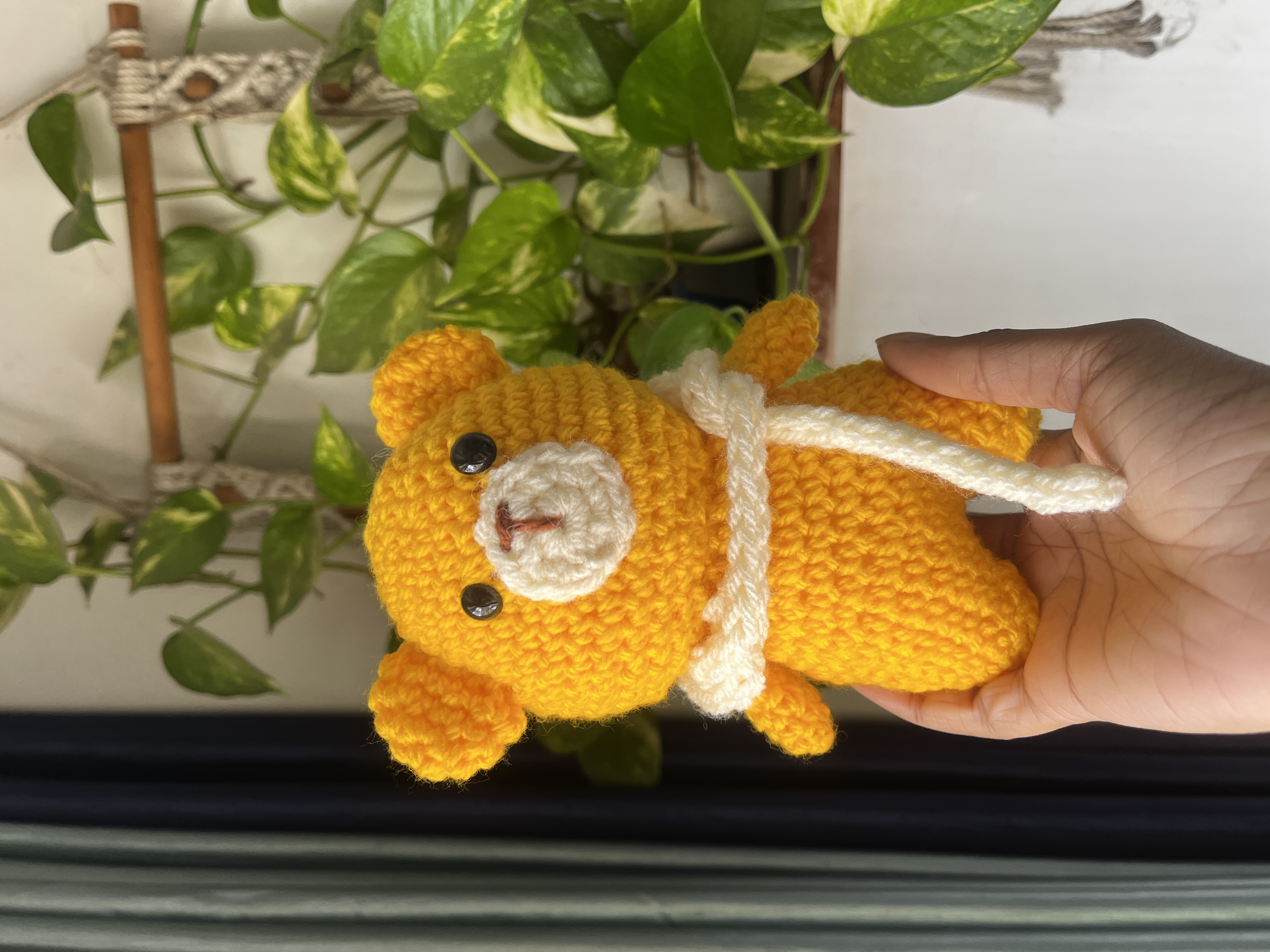 Handmade crochet creation