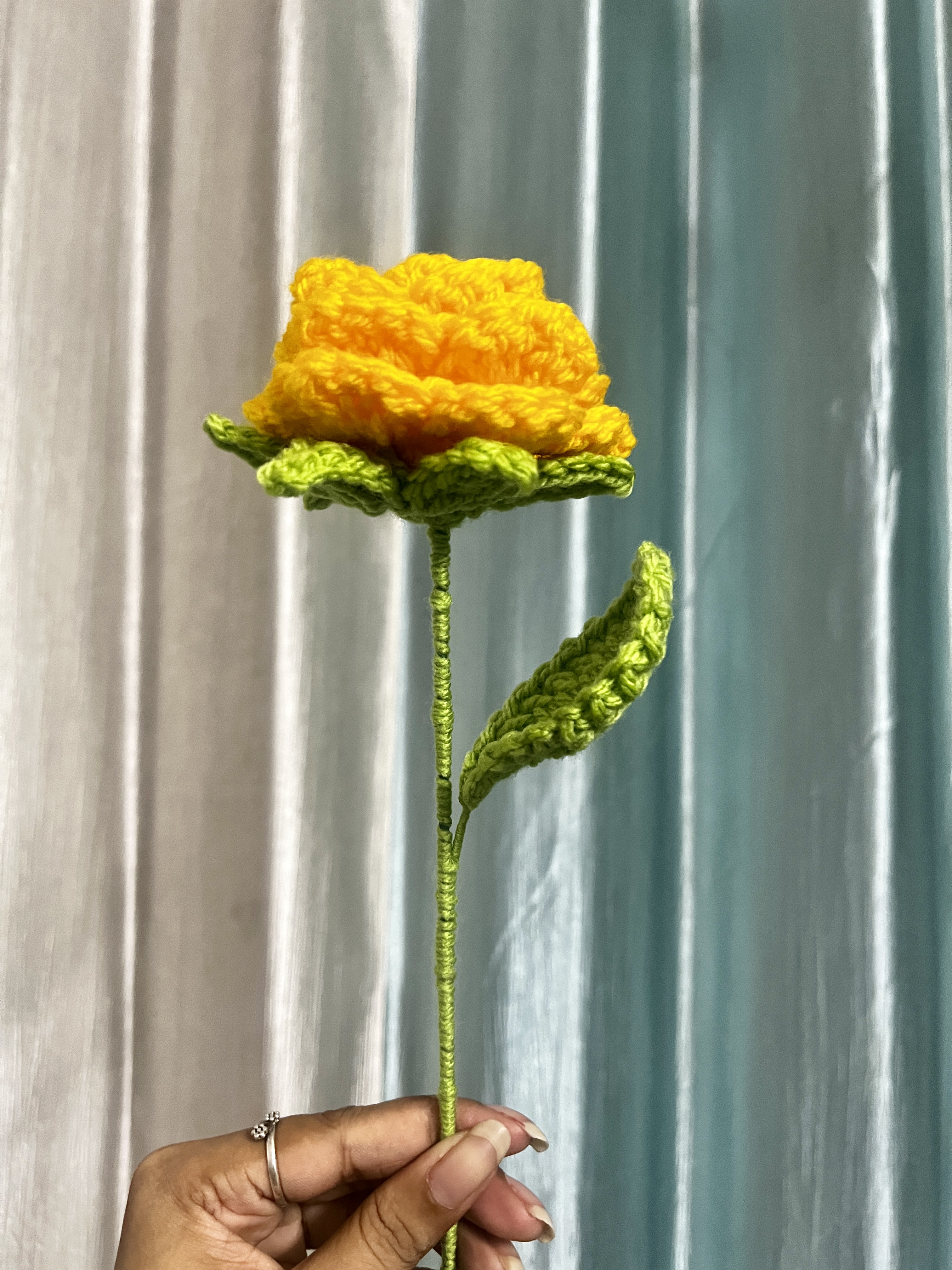 Handmade crochet creation