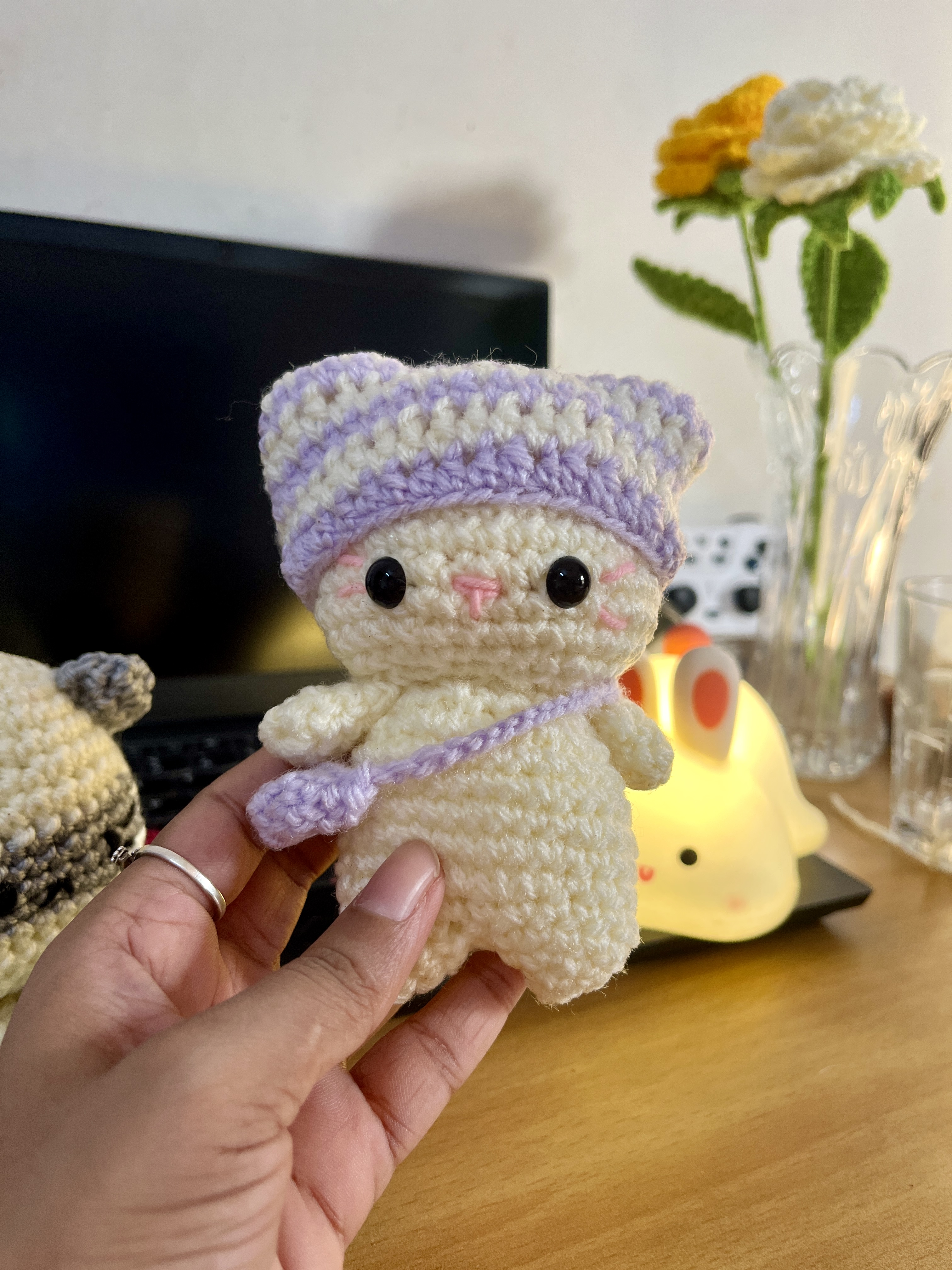 Handmade crochet creation