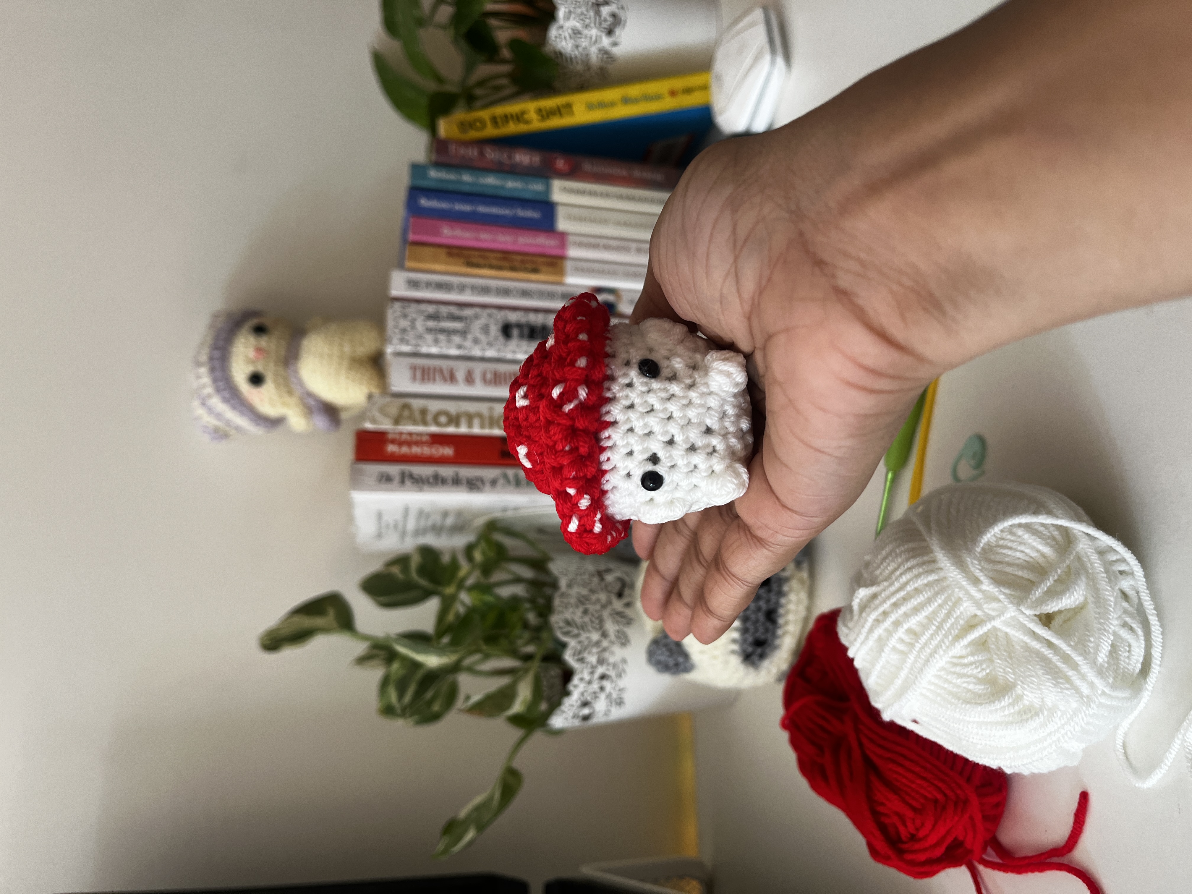 Handmade crochet creation