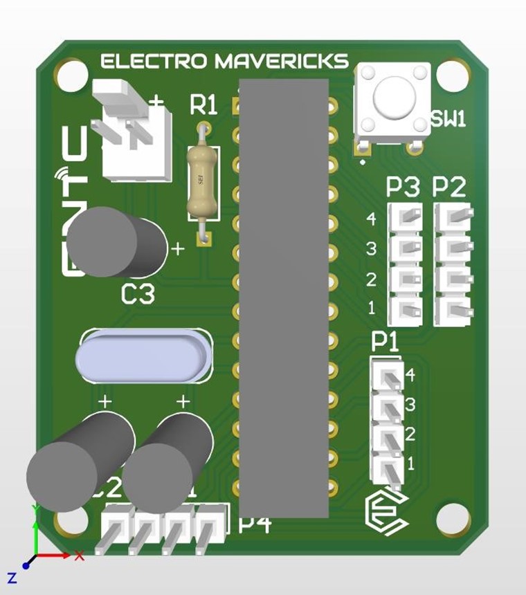 PCB 3D View