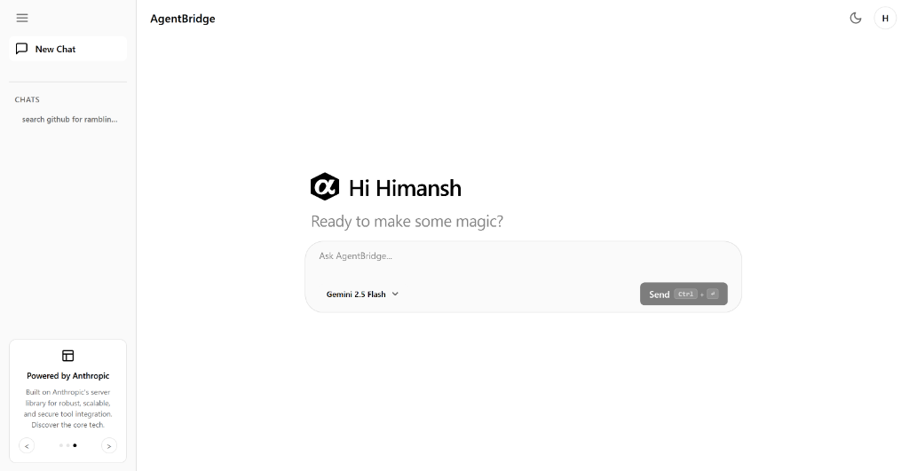 Chat Interface