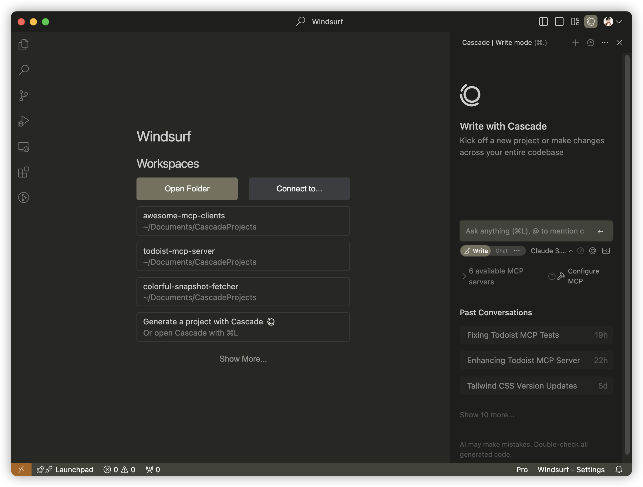 Main Interface