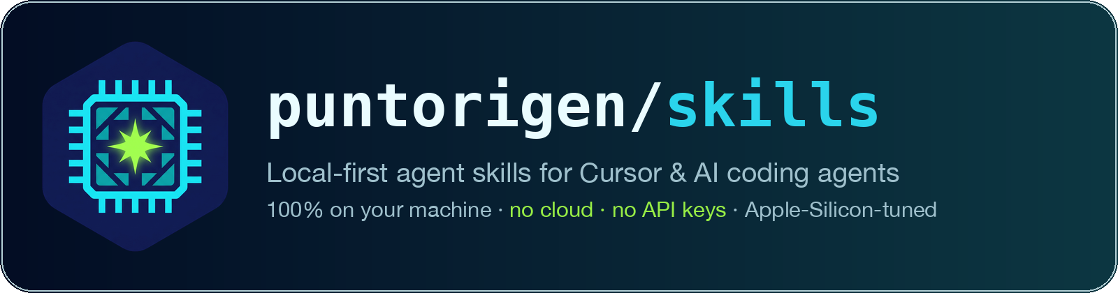 puntorigen/skills