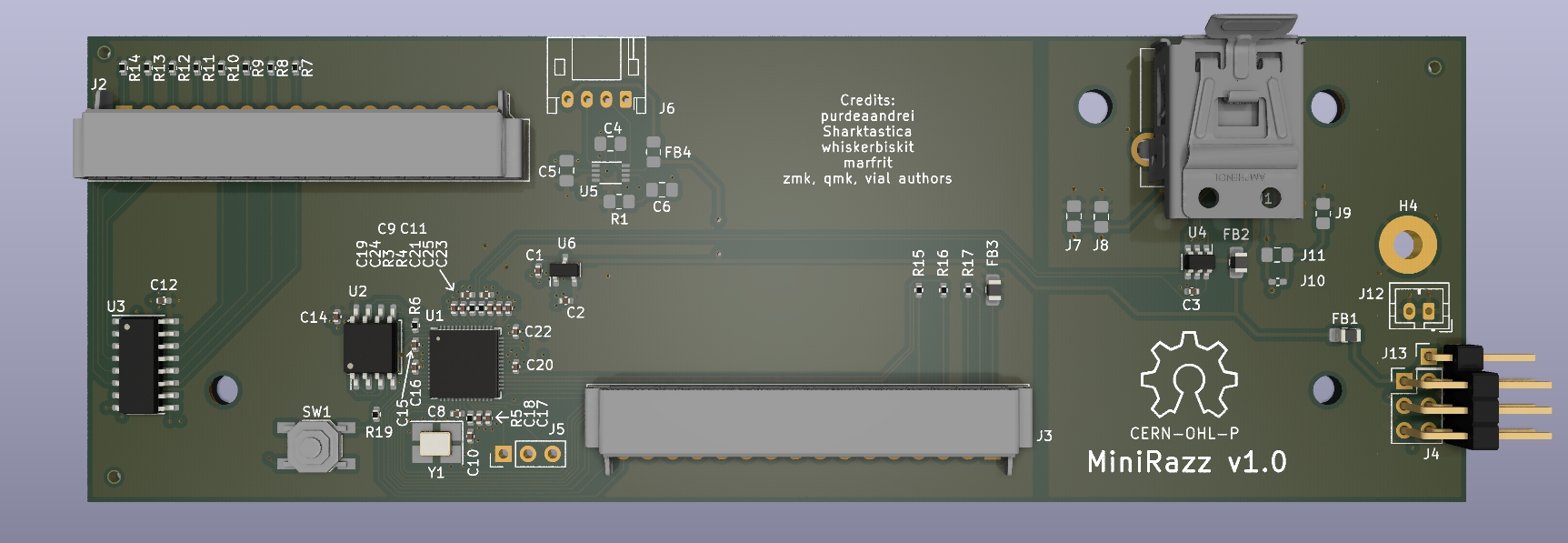 MiniRazz, from the project README