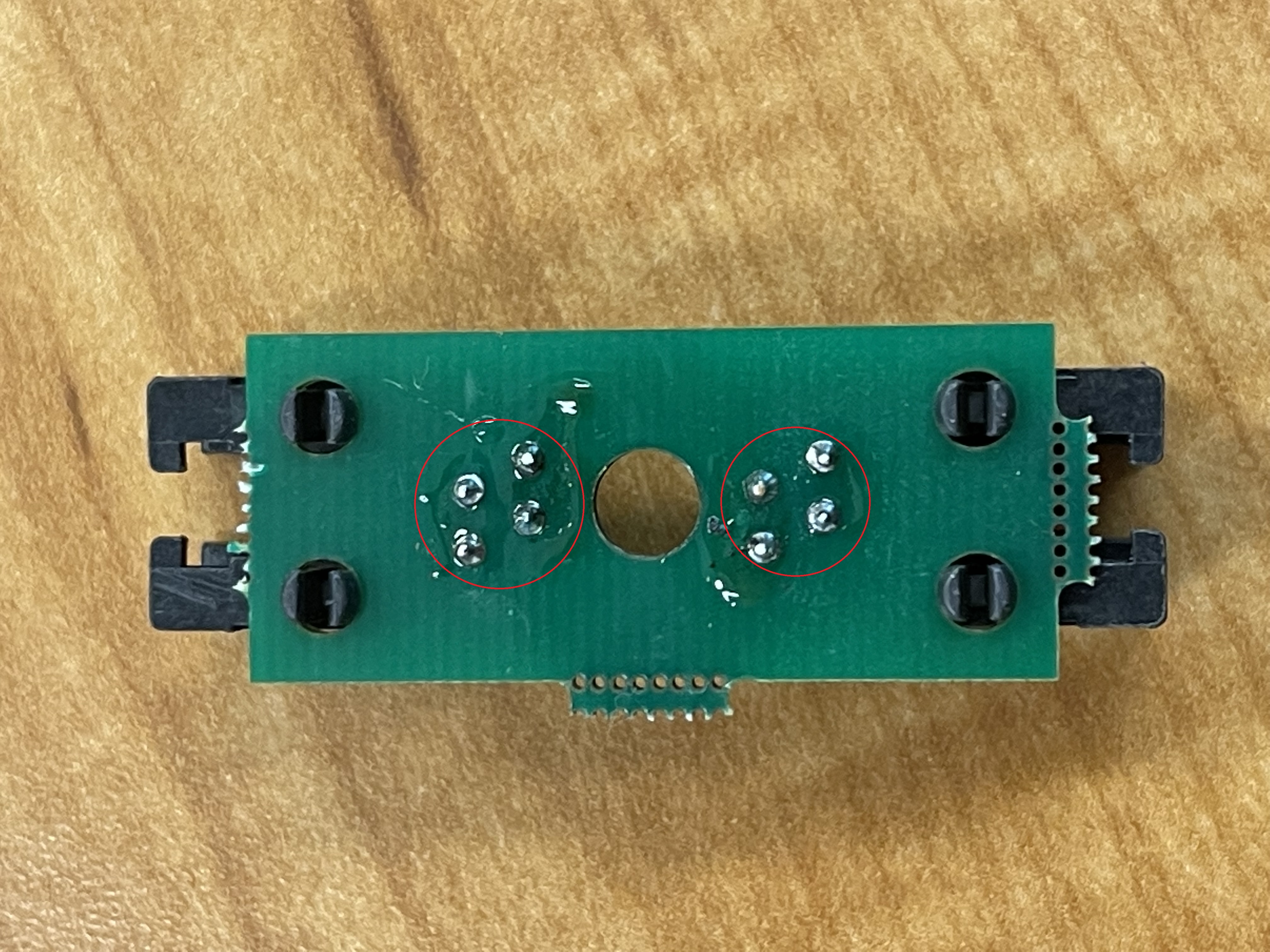 ESD Protection Board with R9 jacks soldered on.