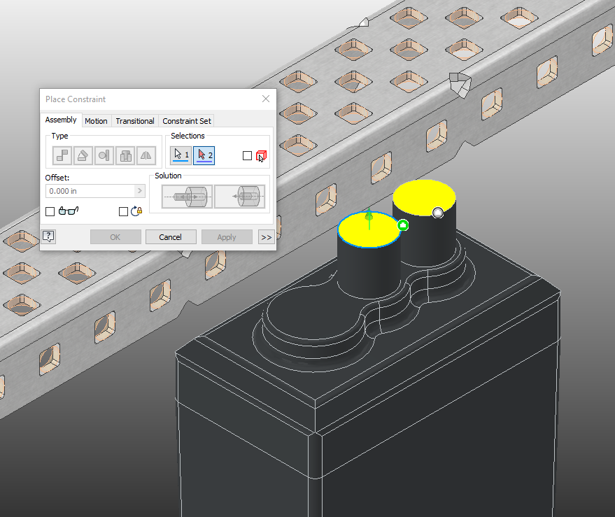 iMate Insert Selection