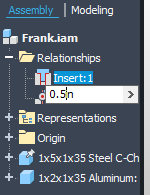 Insert Constraint Parameter