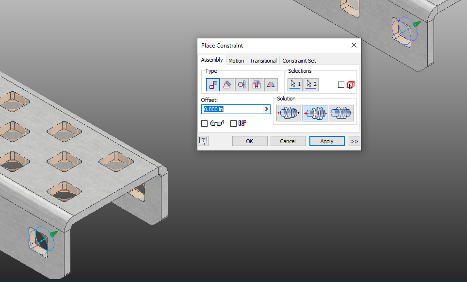 Mate Constraint between C-Channels