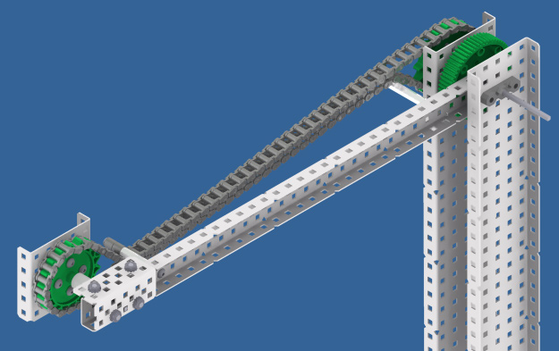 Chain Bar With Tensioned Chain (Courtesy of AURA)