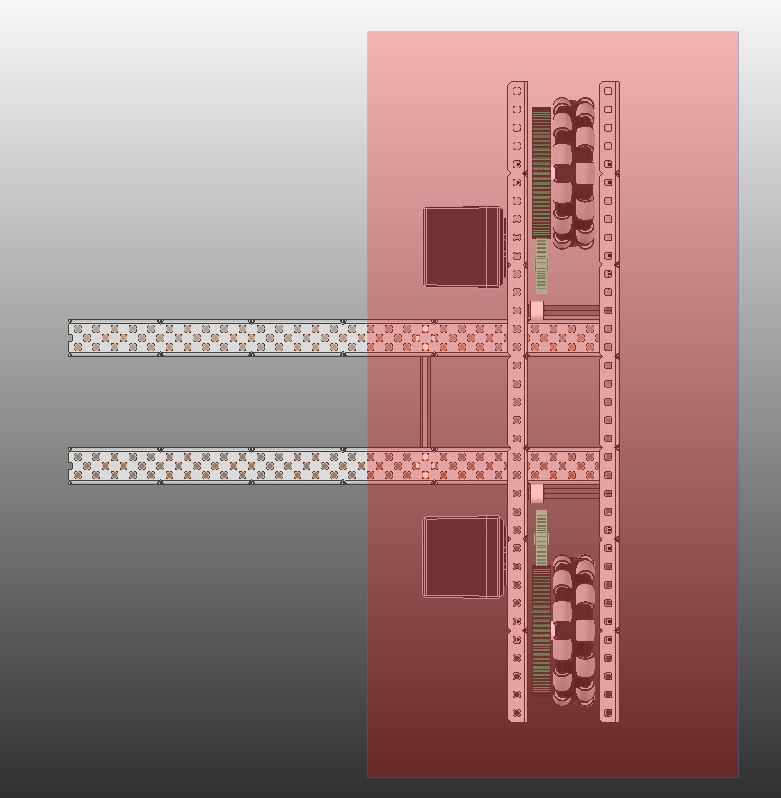 Drag Selecting Half the Drive