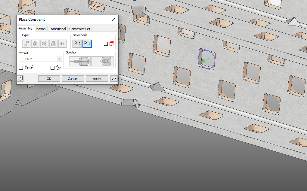 Construction Cylinder Insert Selection