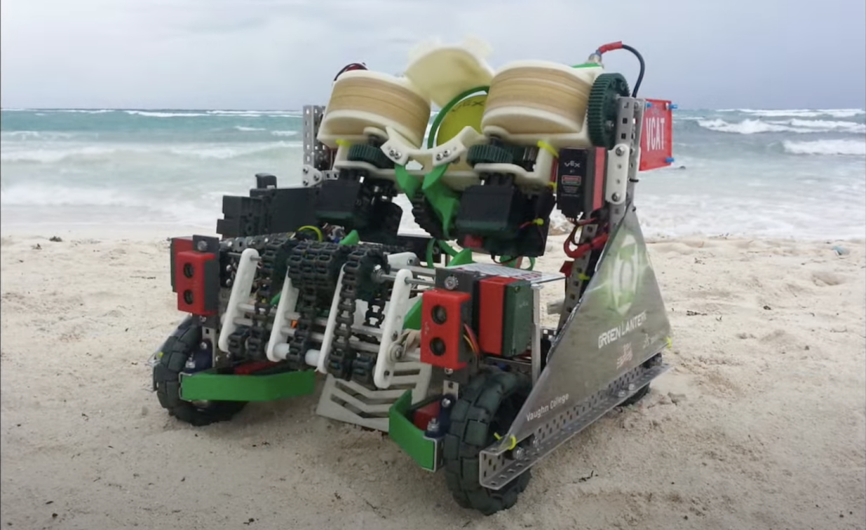 VCAT Early Season Nothing But Net 15" Robot
