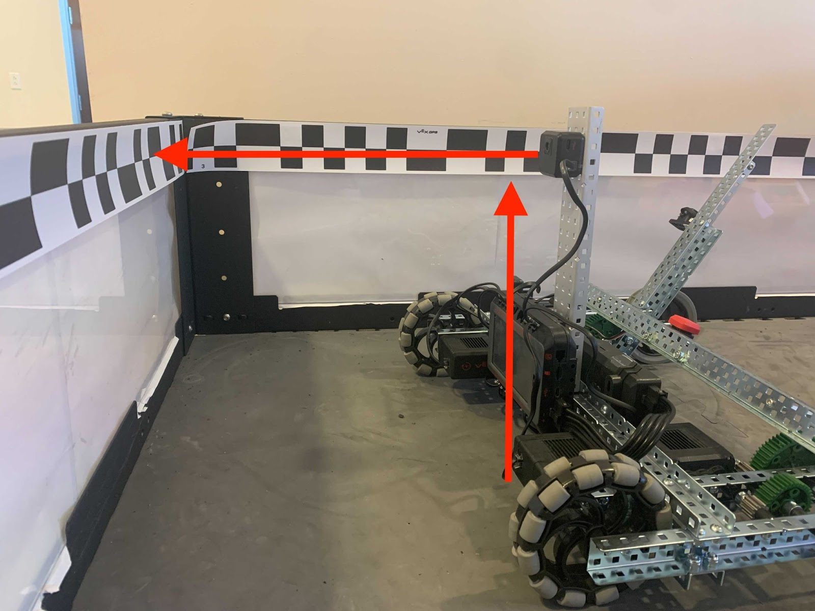 Example GPS Placement on Robot (Courtesy of VEX KB)