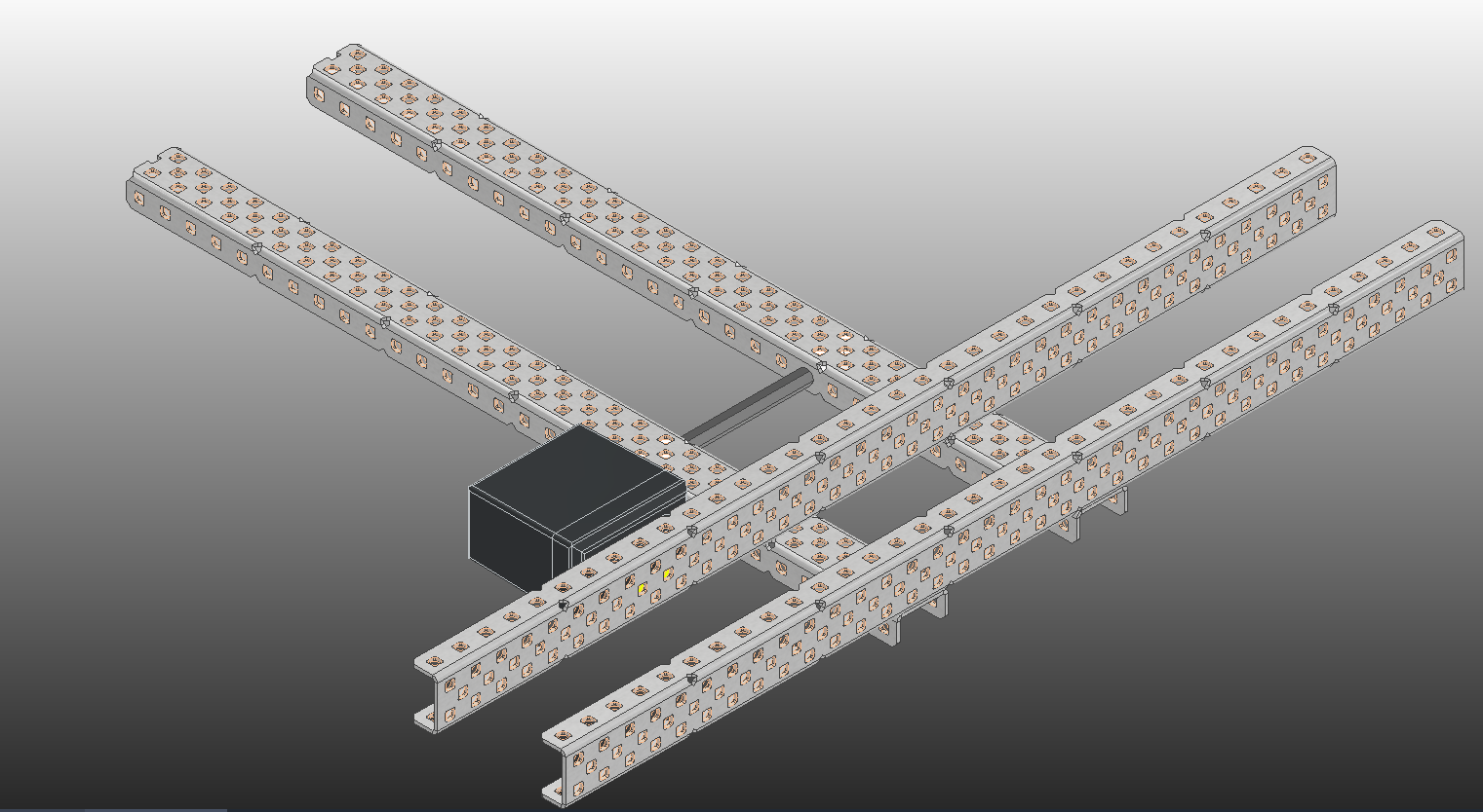 One Constrained Simple Motor