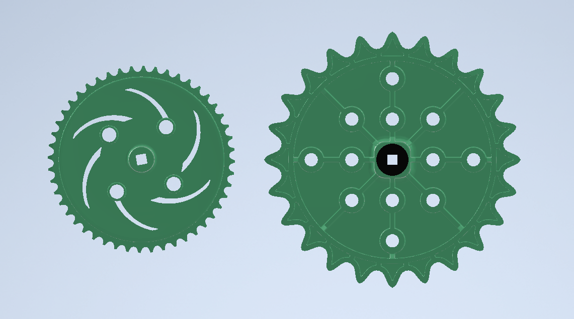 Low Strength (Left), High Strength (Right)