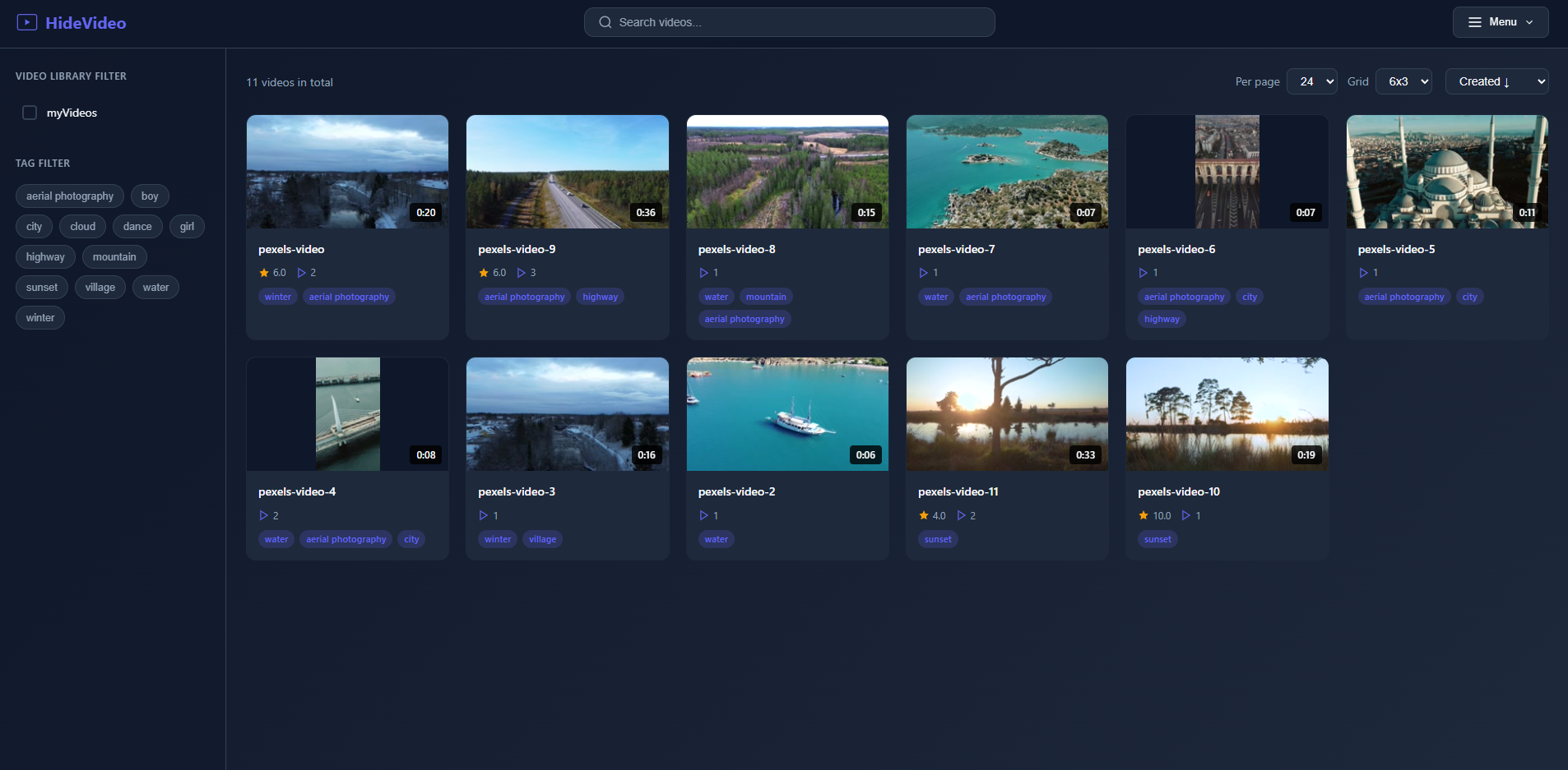 pureages/HideVideo cover