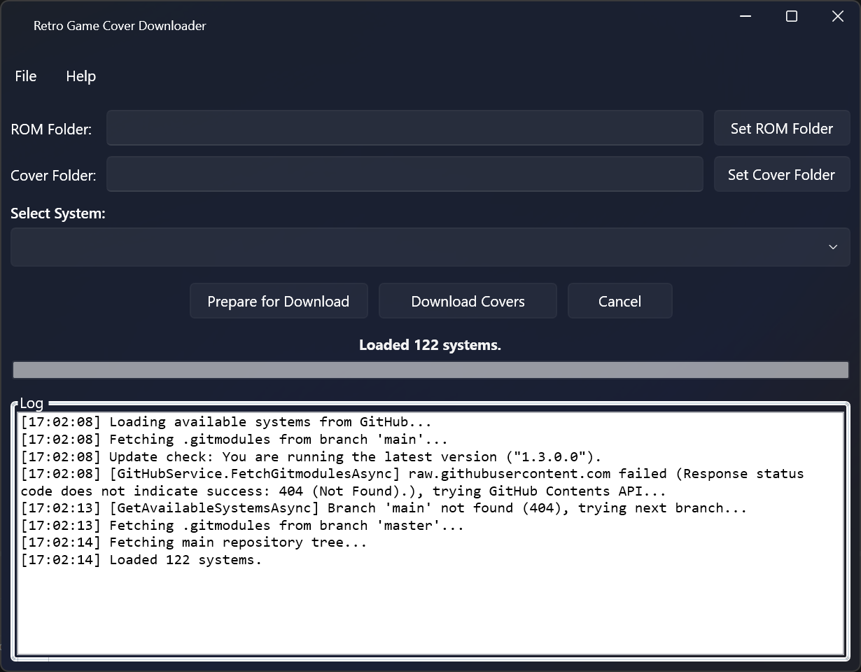 Retro Game Cover Downloader
