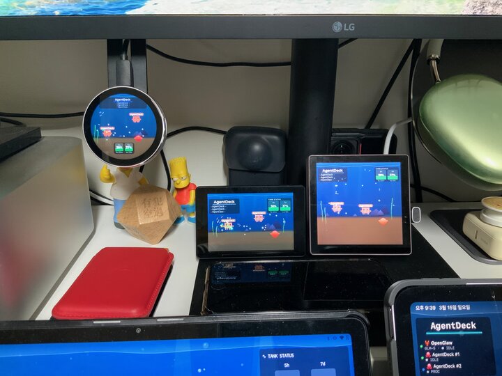 ESP32 Round AMOLED, IPS LCD, B86 Box, and Pixoo64 LED matrix