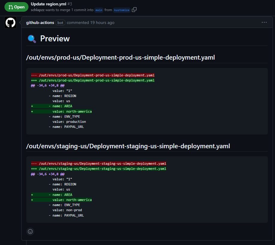 GitHub Diff