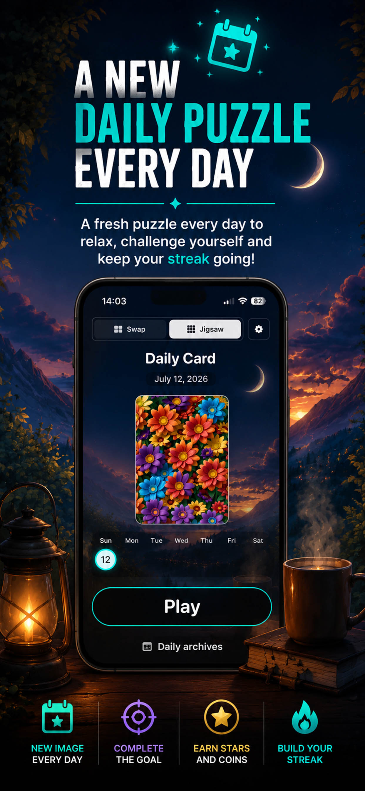 Puzzle Memories gameplay on iPhone