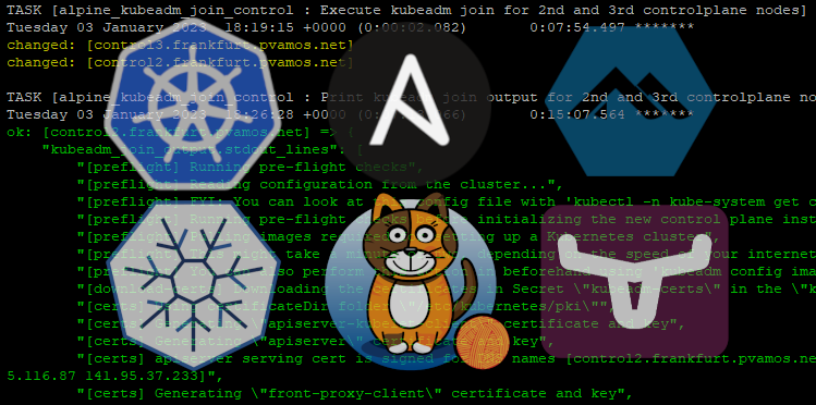 kubeadm-join ansible output illustration