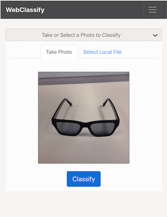 Classify with App