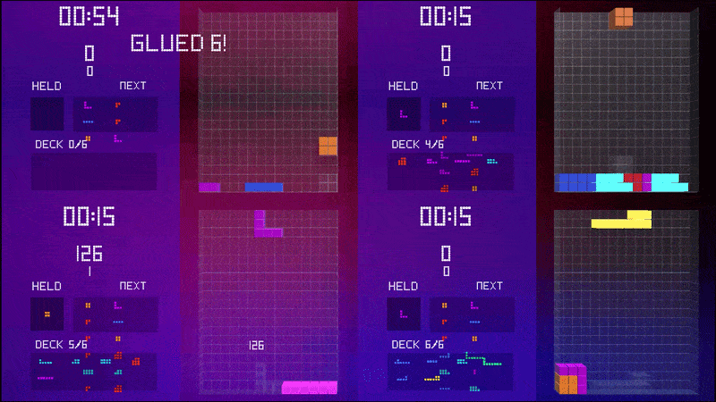 Glue Blocks modes