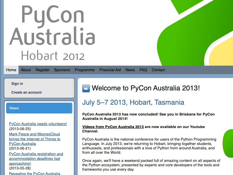 pyconau/2013-archive