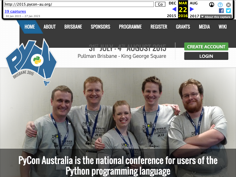 https://web.archive.org/web/20160322142419/http://2015.pycon-au.org/