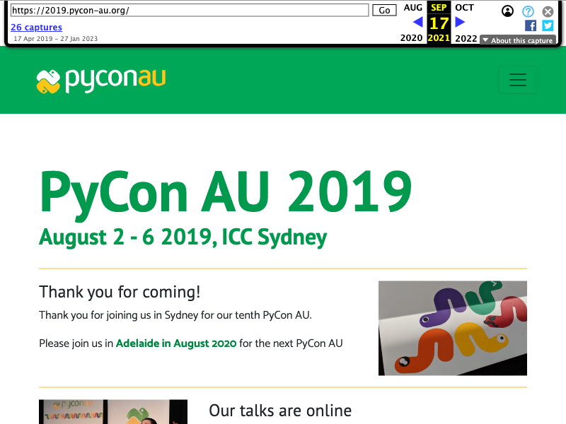 https://web.archive.org/web/20210917222732/https://2019.pycon-au.org/