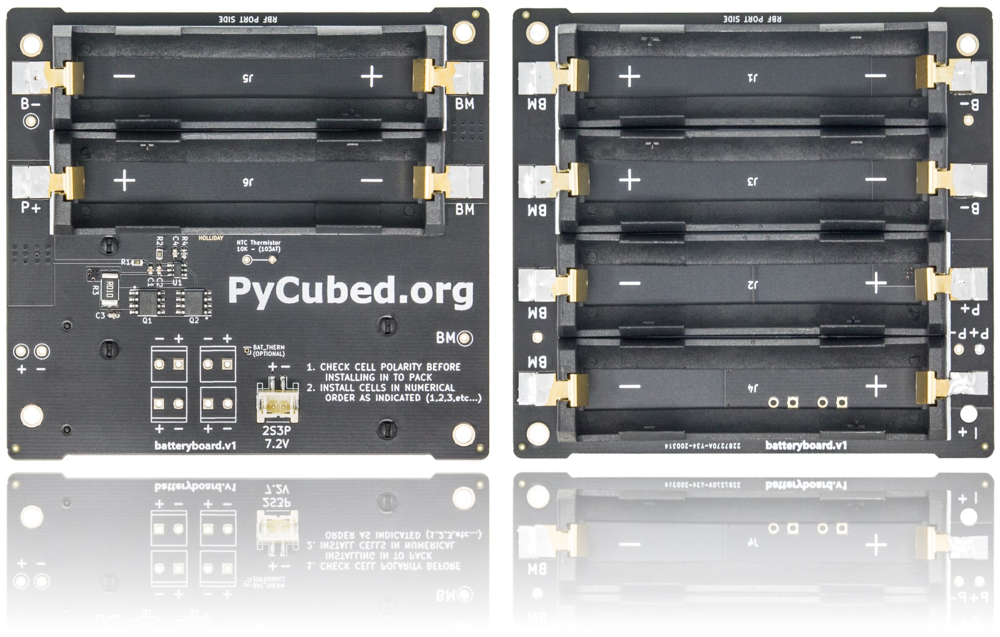 Batteryboard, from the project README