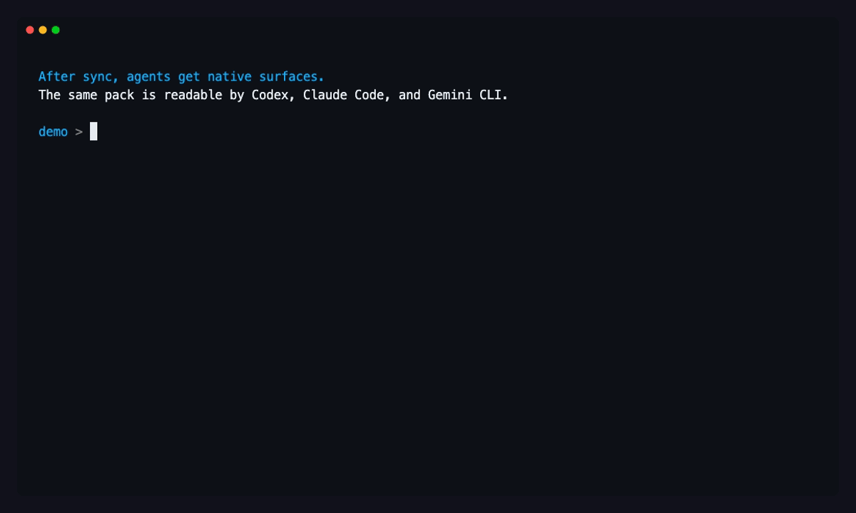 metactl native agent surfaces demo