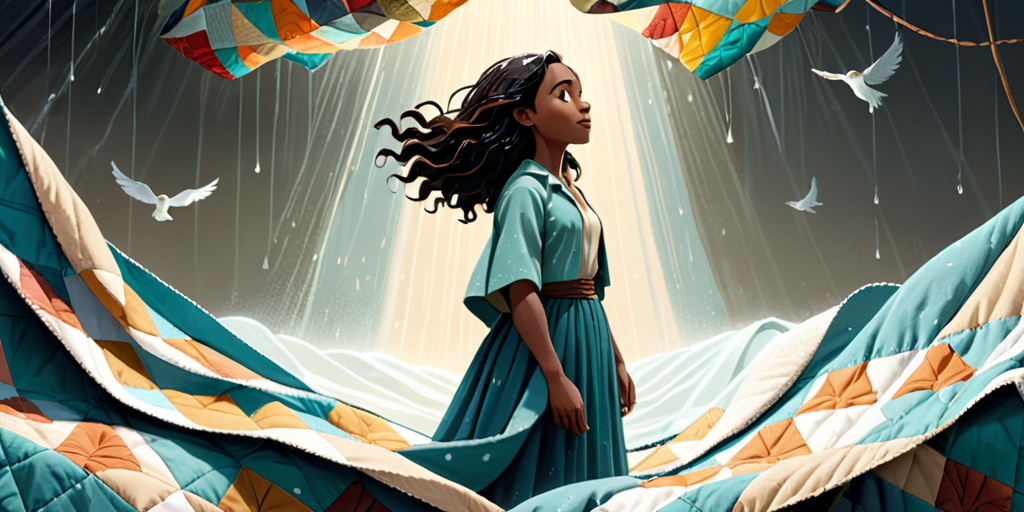 The Flood Story - Quilt Analogy