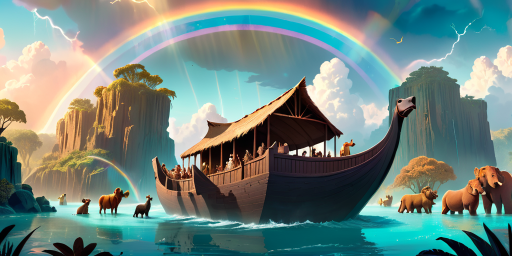 The Flood Story - Types and Baptism
