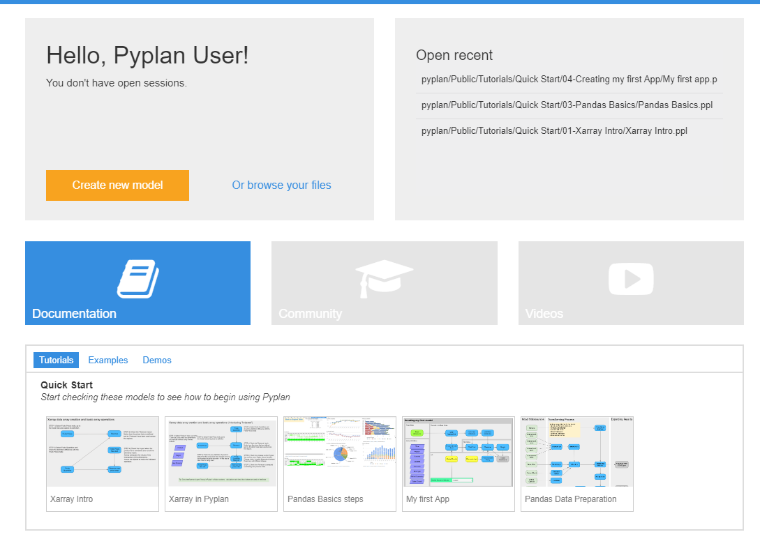 Pyplan Homepage