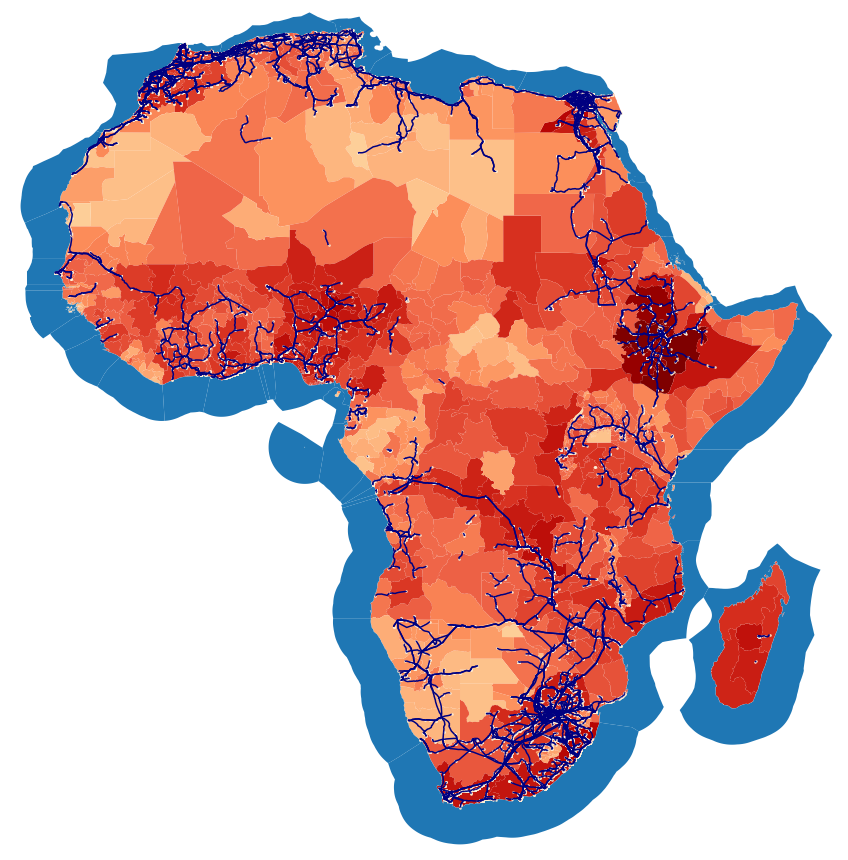 Africa OSM Map