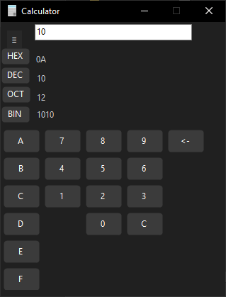 GitHub - pyratu/CalculatorGUI: Calculator with graphical user interface