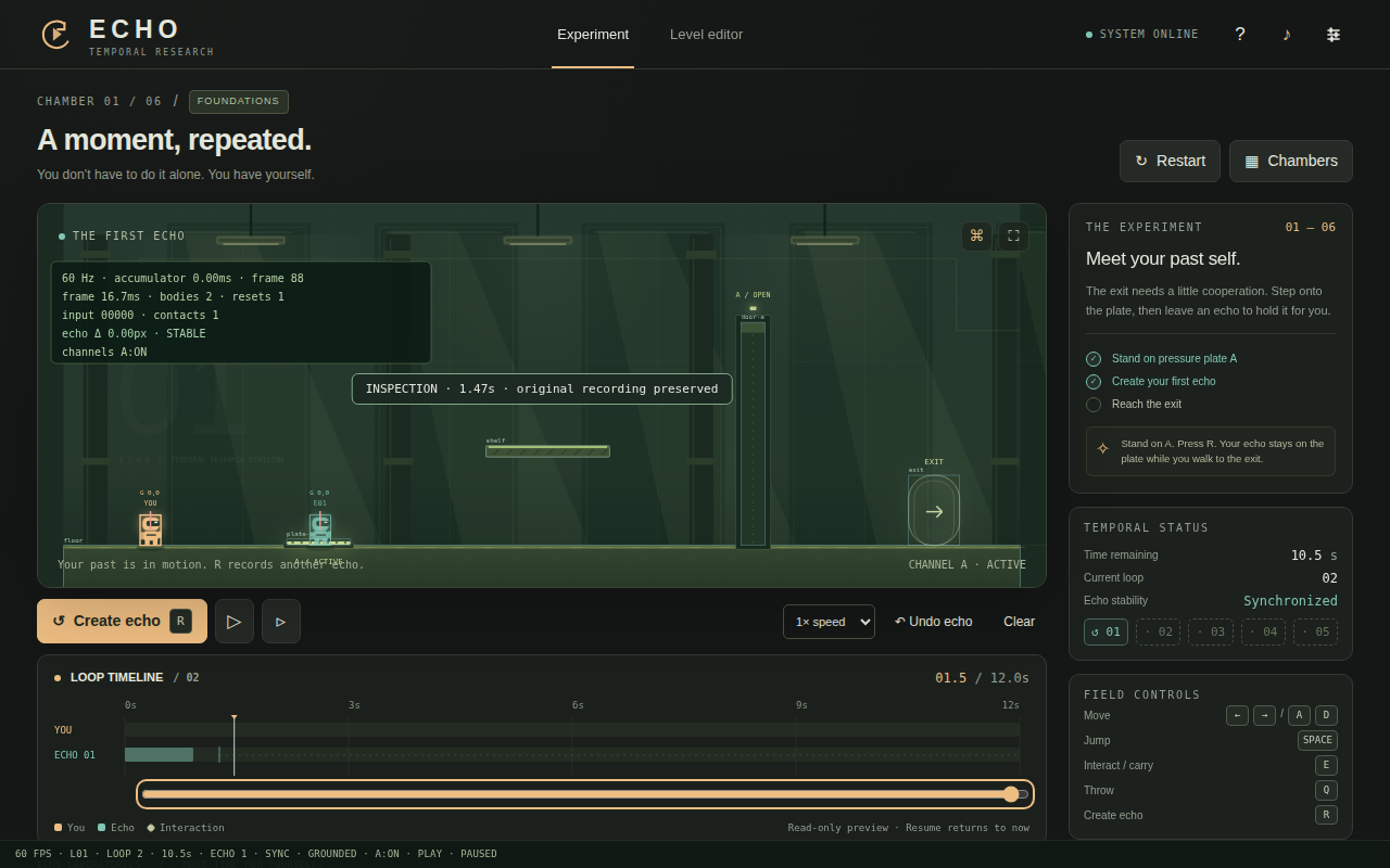 ECHO — Echo Loop Puzzler screenshot