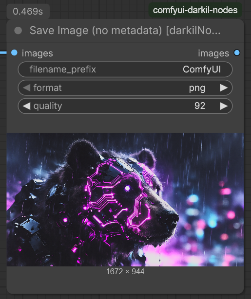 Save Image (no metadata)