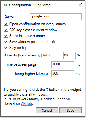 Configuration