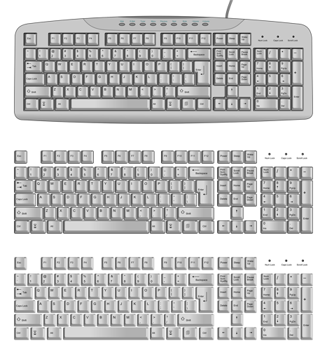 keyboard key icons