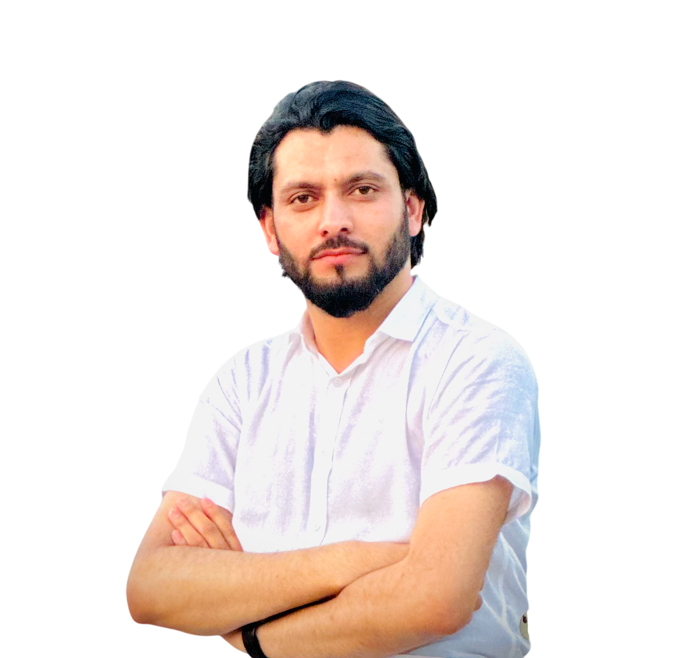 Ahmad Yousaf Zai logo portrait