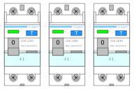 Hager RCD - Series CDA2xx