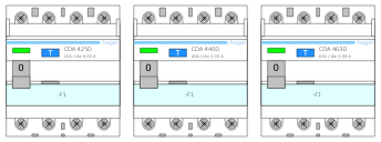 Hager RCD - Series CDA4xx