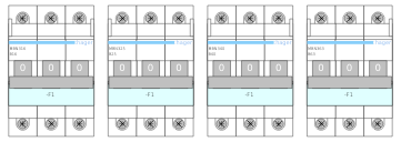 Hager Circuit Breaker - Series MBN3xx