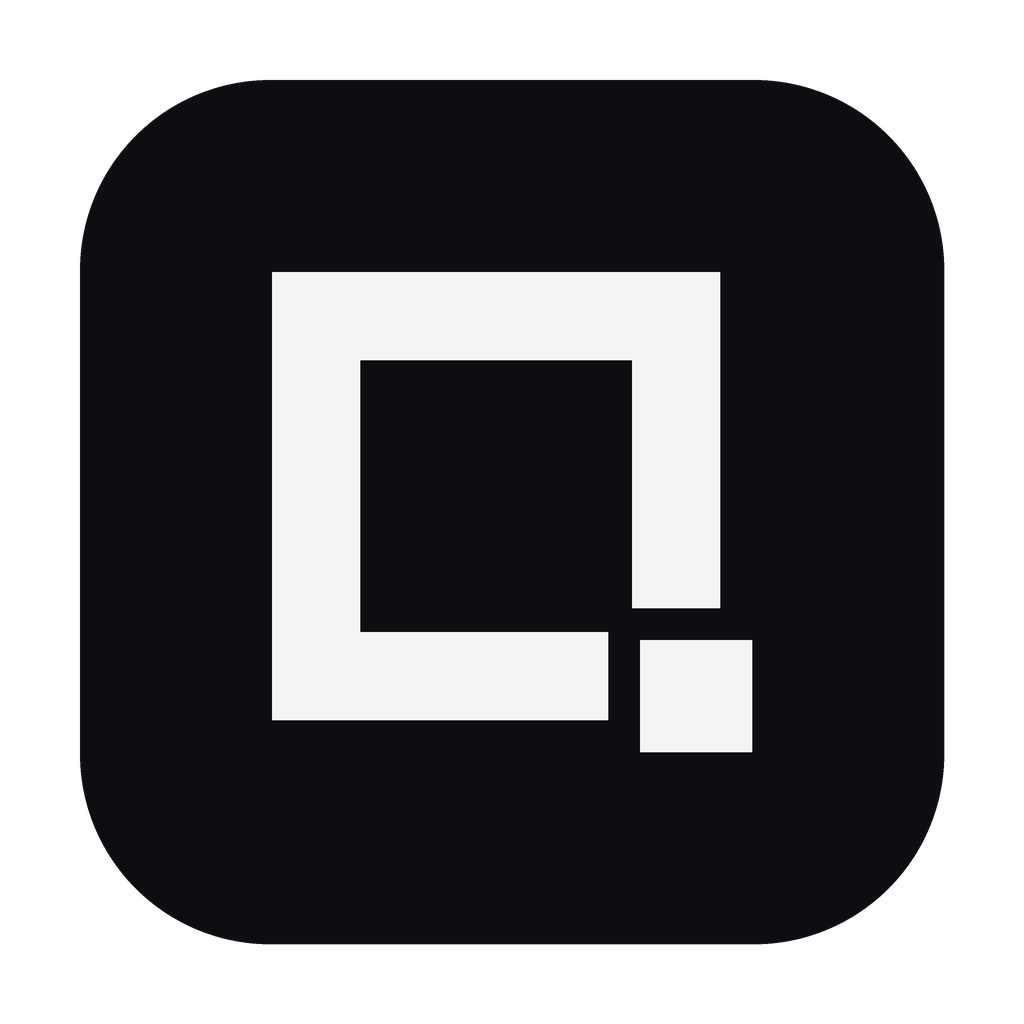 QH square Q terminal icon