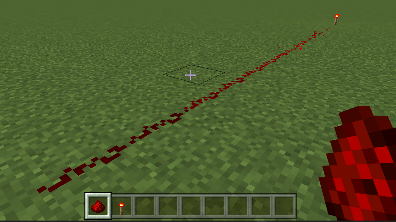 Redstone signal strength