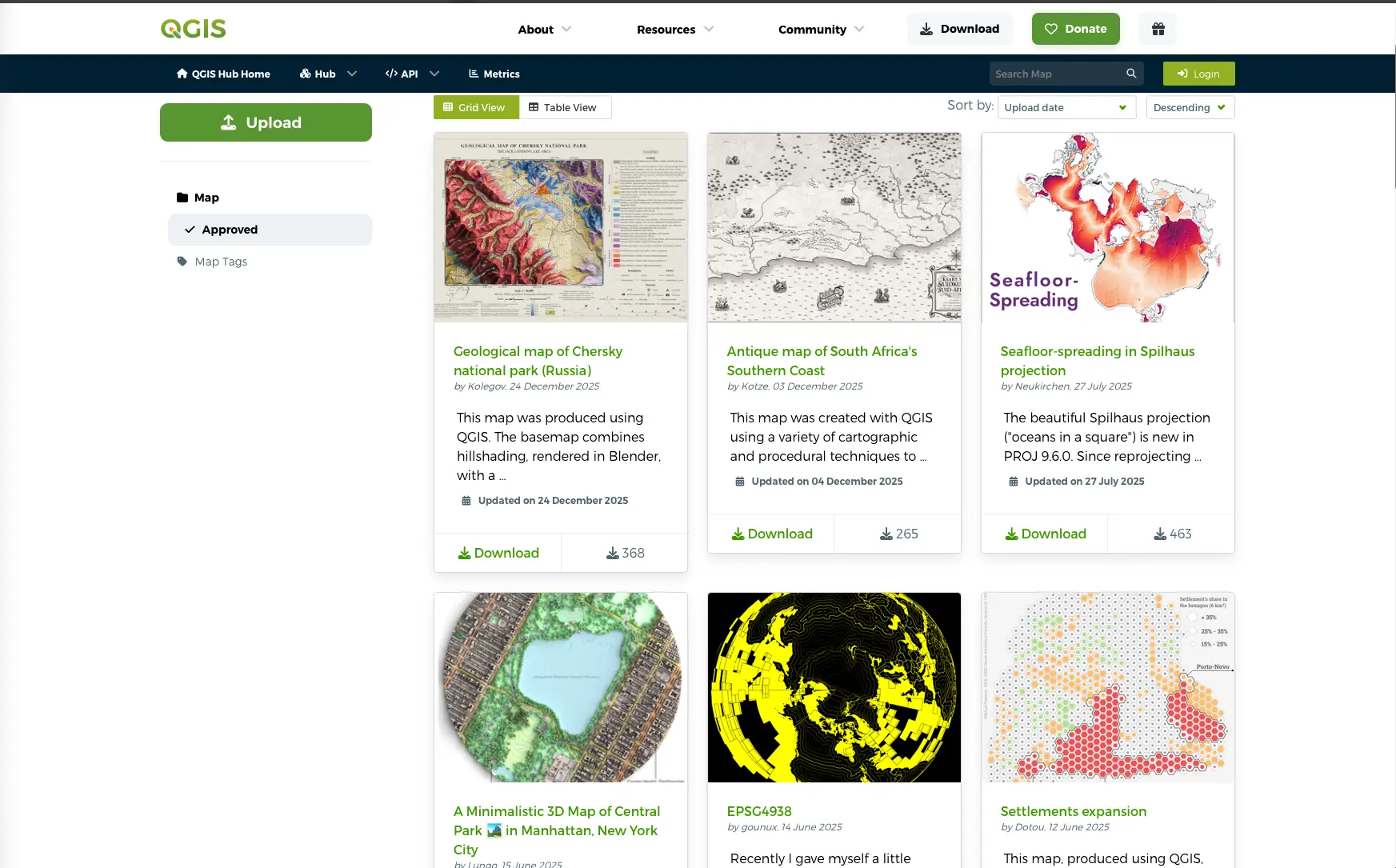 Map Gallery on QGIS Hub Map Gallery on QGIS Hub